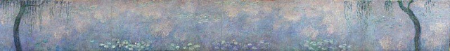 Картина Водяные лилии: две ивы - Моне Клод 