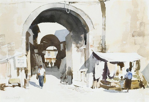 Картина Арка у крытого рынка - Сигоу Эдвард 
