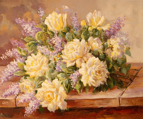 Картина Квіткова композиція 12 - Джанільятті Антоніо 