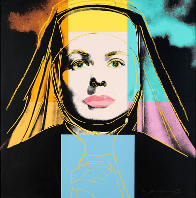 Картина Монахиня - Уорхол Энди 