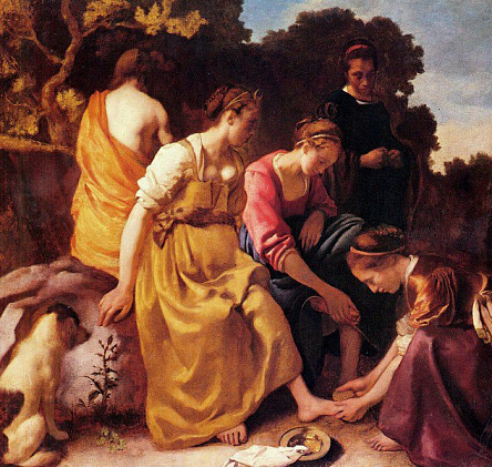 Диана и ее спутницы