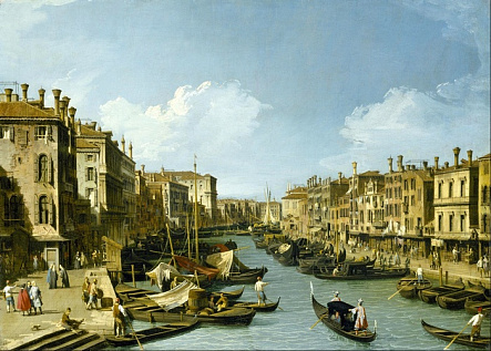 Гранд канал біля мосту Ріальто