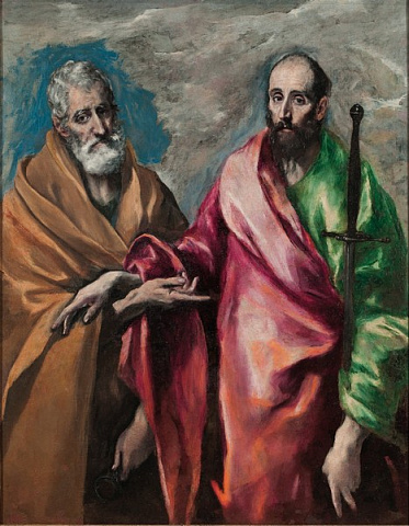Св.апостолы Пётр и Павел (Барселона, Нац. музей искусства Каталонии)
