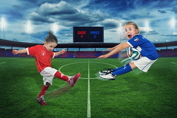 Картина Маленькі футболісти - Кіно та спорт 