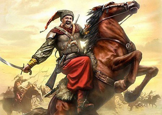 Картина Войовничий козак - Чоловічі національні 