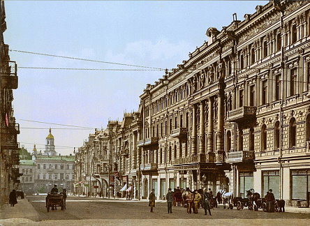 Улица старого Киева
