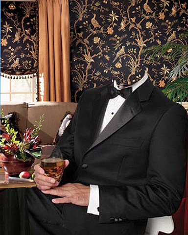 С бокалом коньяка