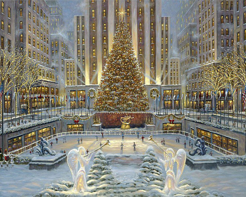 Картина Рождественская елка - Финейл Роберт 
