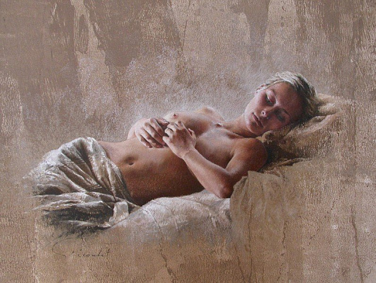 Картина Засинаючи - Пікуле Наталі 