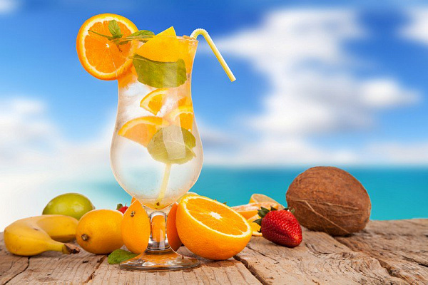 Картина Летний коктейль - Еда-напитки 