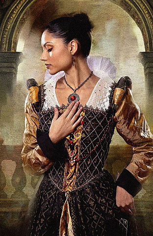 Красавица из средних веков