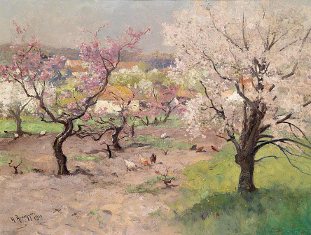 Яблуні у кольорі