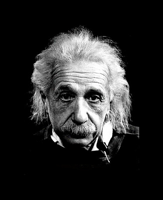 Картина Альберт Эйнштейн 2 - Черно-белое 