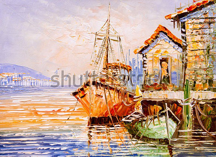 Причал в Италии