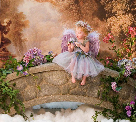 Картина Маленький ангелочек - Детские фэнтези 