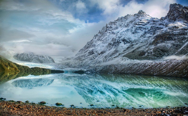 Картина Горное озеро 2  - Природа 