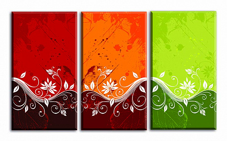 Разноцветные волны