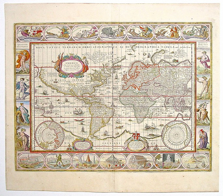 Картина Карта світу 14 - Карти на стіну 