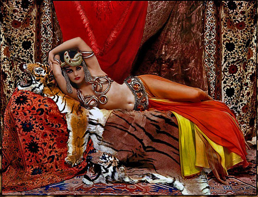 Картина Египтянка в покоях - Женские фэнтези 