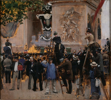 Похорон письменника Віктора Гюго