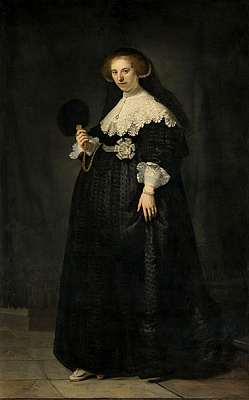 Картина Портрет Опьен Коппит - Рембрандт ван Рейн 