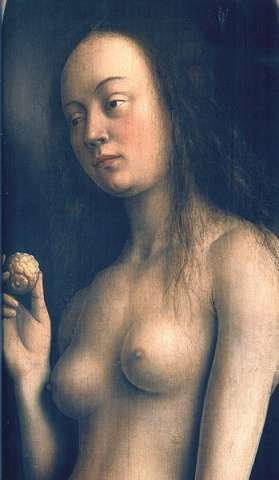 Гентский алтарь. Ева (деталь)