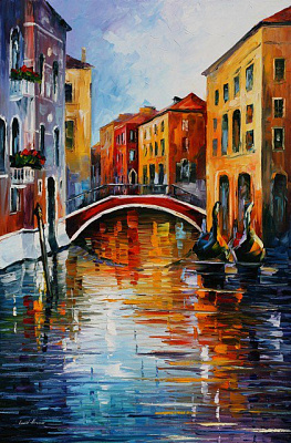 Картина Канал в Венеции - Афремов Леонид 