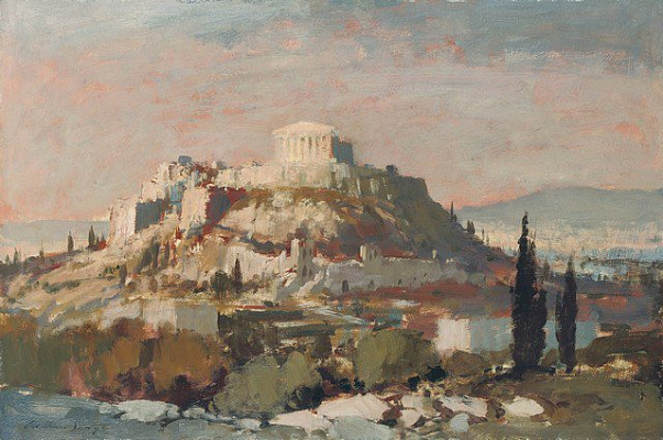 Картина Акрополь, Греція - Сігоу Едвард 