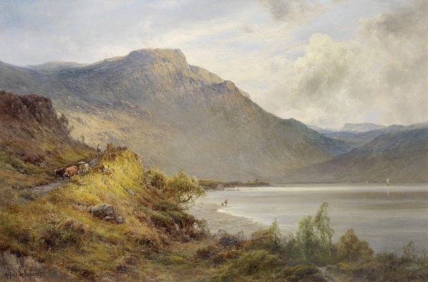 Картина Шотландський краєвид - Бреанські Альфред де 
