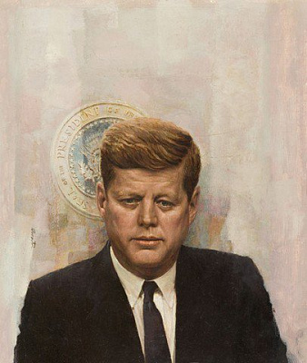 Картина Президент Джон Кеннеди - Авати Джеймс 