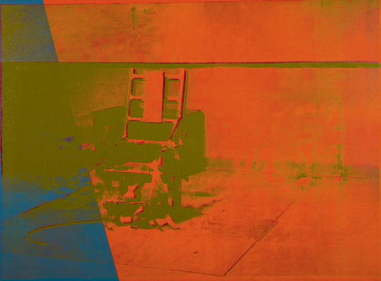 Картина Большой электрический стул - Уорхол Энди 
