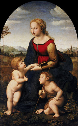 Мадонна La Belle Jardiniere