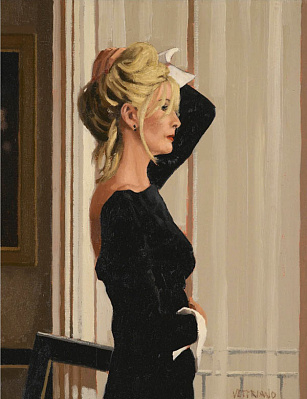 Картина Черное на блондинке - Веттриано Джек 