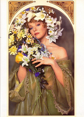 Картина Квіткова фея - Жіночі фентезі 