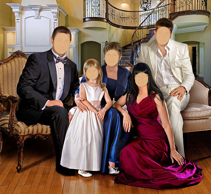 Картина сімейна фотосесія_2 - Сімейні сучасні 