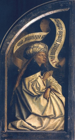 Гентский алтарь. Сивилла Эритрейская