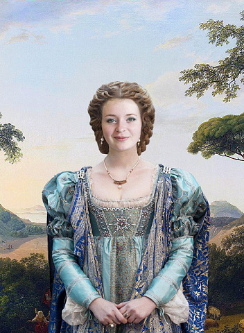 Старинный женский образ 3