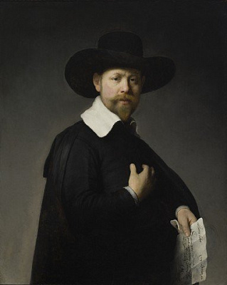 Картина Портрет Мартина Лутена - Рембрандт ван Рейн 