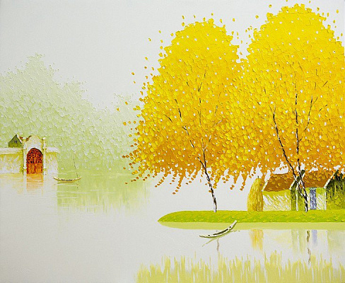 Картина Золотая осень - Фэн Чу Тран 