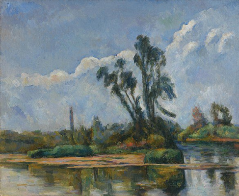 Картина Річка - Сезан Поль 