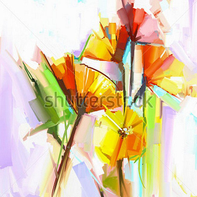 Картина Волшебные цветы 5 - Нонгкран Фон 