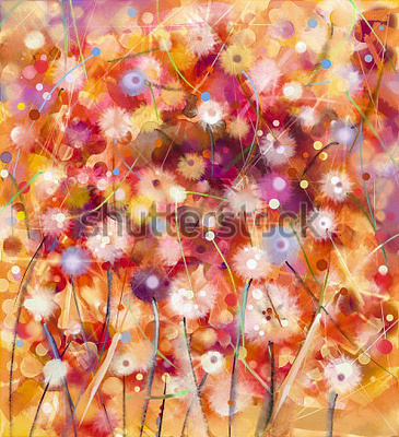 Картина Поле цветов 2 - Нонгкран Фон 