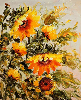 Картина Букет соняшників - Джанільятті Антоніо 