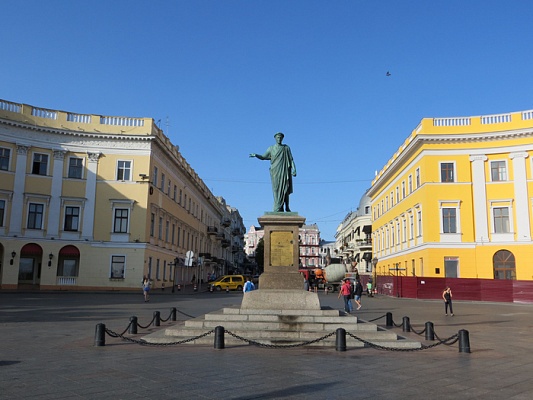 Картина Памятник Дюку де Ришелье, Одесса - Город 