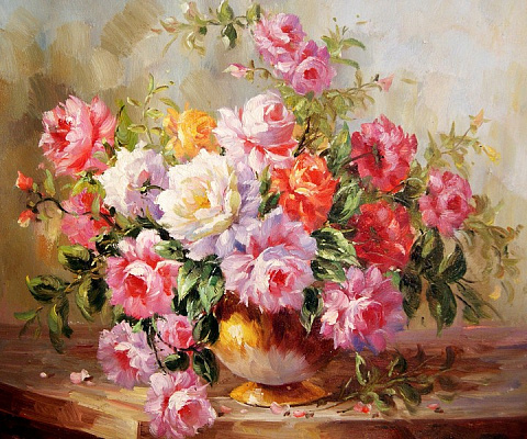 Картина Квіткова композиція 10 - Джанільятті Антоніо 