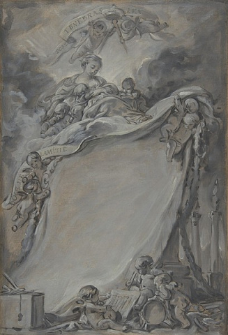 Диплом масонской ложи из Бордо