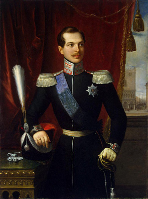 Картина Александр II - Военные 