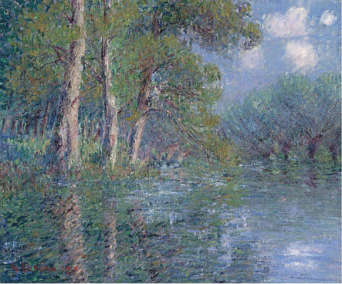 Картина Вигин річки Ер - Луазо Густав 