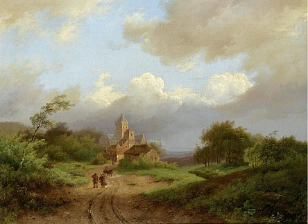 Дорогою до села