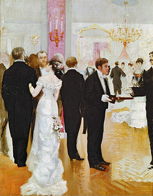 Картина Весільний банкет - Беро Жан 